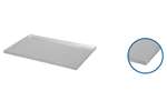 Lineoplus - Bakplaat aluminium 325x530x20mm - 4 boorden 90° 1,5mm 