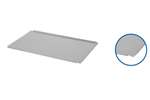 Lineoplus - Bakplaat alu - 600x400x10mm - 4 open hoeken 45° - 1,5mm 
