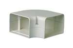 SpeediDuct - Platte bocht 90° - 70mm 