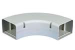 SpeediDuct - Lange platte bocht 90° - 70mm 