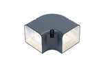 SpeediDuct - Platte bocht 90° - 70mm 