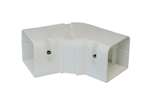 SpeediDuct - Regelbare platte bocht - 105mm 