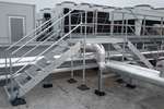 Alixo - 1-step stepover - platform 1000mm - inclusief handrail 