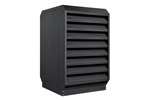 Merford - Geluidsisolerende omkasting - gelakt staal - DICE-09-L 1400x1400x1740mm 