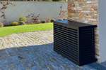 Alixo - Omkasting - gelakt aluminium - small - 900x450-600x680mm 