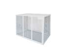 Alixo - Beschermkooi - gelakt staal - small - 900x680x450mm 