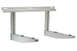 Alixo - Muurkonzole gelakt - met traverse - 1000x600x1000mm - 80+80kg 