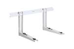 Alixo - Muurkonzole gelakt - met traverse - 420x400x800mm - 60+60kg 