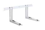 Alixo - Muurkonzole gelakt - met traverse - 550x400x800mm - 80+80kg 