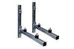 Alixo - Konzolenkit warm verzinkt 38x40x520mm - inclusief m8 trillingsdempers 