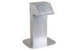 Alixo - Aluminium dakdoorvoer - 300x200mm - extra hoge nek 900mm 