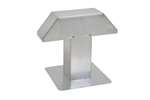 Alixo - ALUMINIUM DAKDOORVOER - 200X200MM - 2 UITGANGEN 