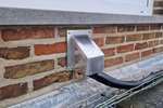 Alixo - Aluminium wanddoorgang 100x100mm 