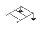 Big Foot Systems - Big Foot Multi Frame XL extensie - 1500x1200mm - 2x330mm voet 