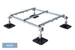 Big Foot Systems - Big foot multi frame xl (in box) - 1500x1200mm - 4x305mm voet 