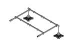 Big Foot Systems - Big foot multi frame extensie (box) - 1000x1500mm - 2x330mm voet 