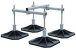 Big Foot Systems - Big foot regelbare hd cube - voet 450x450mm / frame 560x710x800mm 