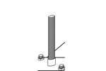 CoolX - Gegalvaniseerde draadstang m12 - 1000mm 