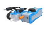 Blue Diamond Pumps - Microblue dual voltage pomp - met reservoir en alarm - 105x37x40mm 