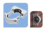Alixo - Buisklem kunststof/rubber - 65-62mm - directe bevestiging - nps 2" 