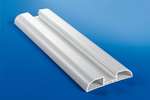 CoolX - Basisprofiel stootband hard pvc - 100x21mm - 4mtr/lng 