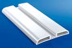 CoolX - Basisprofiel stootband hard pvc - 150x21mm - 4mtr/lng 