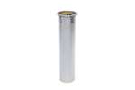 San Jamar - Inbouw bekerdispenser - rvs - vertikaal of schuin - ø beker: 101-123mm 