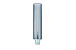 San Jamar - Watercupdispenser "pull" type - breed - transparant blauw - ø70-85mm 