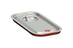 CFS Brands - GN1/3 - DEKSEL MET SILICONE DICHTING - V-LINE 
