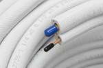 Inoac - Geisoleerde koperleiding 1/4"+1/2" - brandklasse b-s1-d0 - 30mtr/rol 