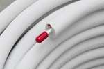 Inoac - Geisoleerde aluminium leiding 3/8" - brandklasse b-s1-d0 - 50mtr/rol 