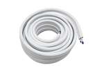 Inoac - Geisoleerde aluminium leiding 1/4"+1/2" - brandklasse b-s1-d0 - 30mtr/rol 