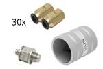 Inoac - Kit conic joint 3/8" - 30x cj set, tool en ontbramer 