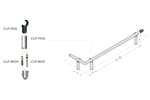 CoolX - Rvs buis gepolierd - ø48.3x2mm - 6mtr/lng 