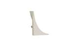 CoolX - Eindstuk voor medium afgeronde hoek - pvc - 10pce/pck 