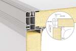 CoolX - Afdekking voor paneelframe - 80/100mm - 5.8mtr/lng 