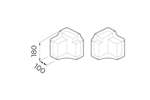 CoolX - HOEKVERBINDING VOOR PANEELFRAME - 100MM - RECHTS - 4PCE/PCK 