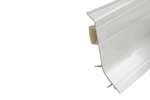 CoolX - Enkelwandige plint in pvc - 4mtr/lng 
