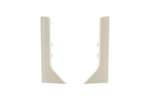 CoolX - Set eindstukjes voor pvc plint - set v 5links&5rechts - pvc 