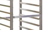 Lineoplus - Rvs regaalwagen gastro - 530x325mm - 20 niveaus - type t - in: 325mm 