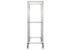 Lineoplus - Rvs regaalwagen gastro - 650x530mm - 20 niveaus - type t - in: 530mm 