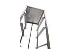 Lineoplus - Rvs regaalwagen bakery - 600x400mm - 7 niveaus - type t - in: 400mm 