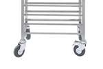 Lineoplus - Rvs regaalwagen gastro - 530x325mm - 20 niveaus - type h - in: 325mm 