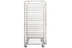 Lineoplus - RVS REGAALWAGEN BAKERY - 800X600MM - 20 NIVEAUS - TYPE H - IN: 600MM 