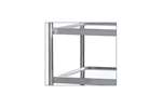 Lineoplus - Serveerwagen met 2 niveaus - rvs - 1070x740mm 
