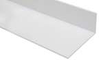 CoolX - L-vormig pvc montageprof. - 60x60x2mm - 4mtr/lng - recup materiaal 