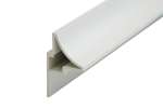 CoolX - Aluminium betonafdichtingsprofiel - geboord - 3mtr/lng 