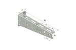 Trayco - Wandbeugel 150mm - warmverzonken 
