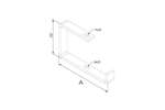 Trayco - C-beugel 130x200mm - electrolytisch verzinkt 