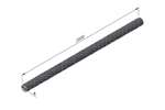 Trayco - Draadstang din 975 - m10 - elektrolytisch verzinkt - 2mtr/lng 